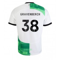 Maglie da calcio Liverpool Ryan Gravenberch #38 Seconda Maglia 2023-24 Manica Corta
